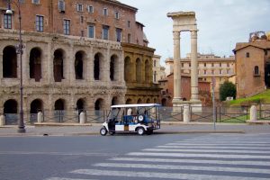 Rome 4 hours tour golf cart
