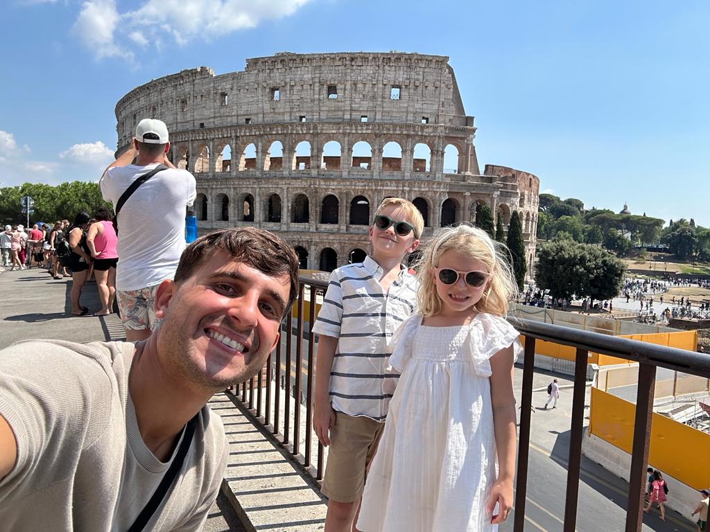 golf cart tour colosseum rome